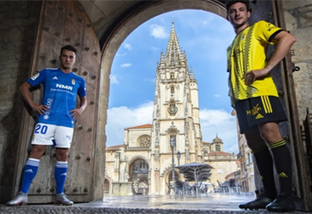 Real Oviedo football shirts 2020-21